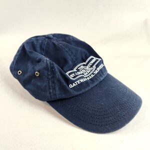 St. Louis Gateway Route Gateway Rail Services Inc Mens Navy Adjustable Hat Cap